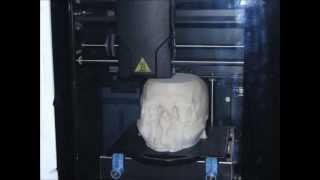 3D printing at Swansea University Skull from a mediaeval archer aboard the warship Mary Rose [upl. by Gayle]