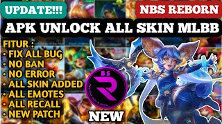 NBS REBORN 2024 LATEST VERSION  INJECTOR ML  APK UNLOCK ALL SKIN MOBILE LEGENDS [upl. by Anitsrik]