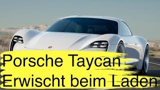 Video Porsche Taycan beim Testladen erwischt BAFAWahnsinn Tesla Model S Base Besitzer soll zahlen [upl. by Grosvenor]