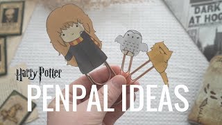 Harry Potter DIY PenPal Ideas ⚡️📮 [upl. by Drolet]