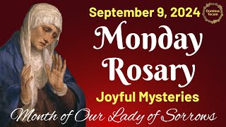 MONDAY HOLY ROSARY ❤️ September 9 2024 ❤️ Joyful Mysteries of the Holy Rosary  TRADITIONAL ROSARY [upl. by Drugge946]