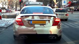 Mercedes CL 65 AMG camouflage  C216 coupe 63 nice Sound Exhaust  unique Look [upl. by Lynnworth]