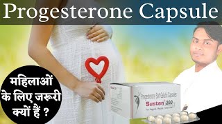 Progesterone soft gelatin capsules 200 mg how to use  Susten 200 tablet during pregnancy [upl. by Airamas853]