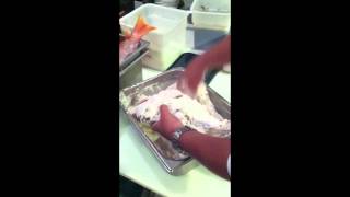 How to cook Fried Whole Yelloweye Rockfish Snapper [upl. by Plafker]