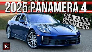 The 2025 Porsche Panamera 4 Is A Big Luxury Sedan With The Soul Of A 911 Carrera [upl. by Allets]