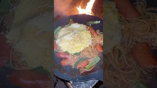 omelette napolitain【BBQ】 [upl. by Ladnyc]