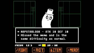 Undertale  Napstablook quotHardquot [upl. by Bathilda]