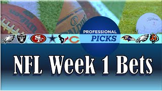 NFL Week 1 Picks Best Bets [upl. by Nyl]