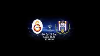 Galatasaray  Anderlecht Şampiyonlar Ligi Maçı [upl. by Pulchi904]