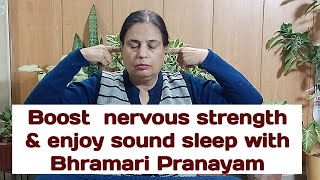 The Secret to Calmness and Deep Sleep Bhramari Pranayama Revealed [upl. by Bartolemo693]