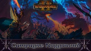 Total War Warhammer 2 FR Elfes Noirs Présentation Map de Campagne [upl. by Ennirac]