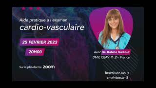 Aide pratique à lexamen cardiovasculaire par DrKahinaKartout [upl. by Annavas750]