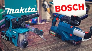 Перфораторы MAKITA DHR183 vs BOSCH GBH185 LI [upl. by Anayt]