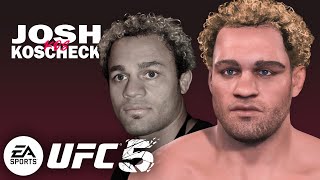 JOSH KOSCHECK  UFC 5 CAF Formula UFC 74 ALTER EGO [upl. by Haidadej]