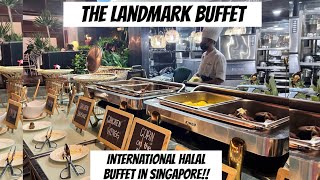 The Landmark  Village Hotel Bugis  Halal Buffet  Singapore  Local Food  Tourist  Food Shifana [upl. by Meyers]