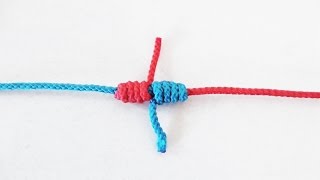 Fishing Knots How To Tie A Blood Knot [upl. by Henryetta]