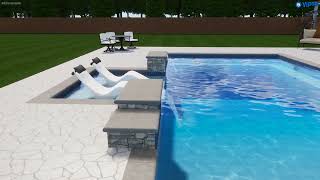 Gonzales Family Pool Premier Pools and Spas [upl. by Elonore]