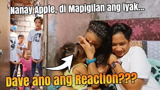 Ano Ang Reaksyon Ni Kuya Dave Sa Legal Adoption  Nanay Apple Di Mapigilan Ang Iyak [upl. by Abel]