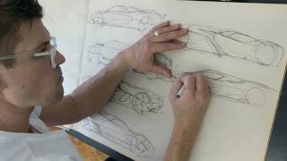 Car Design SPEED SKETCHING Day 4 [upl. by Tinor123]