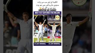 MOST CENTURIES For Joe Root cricketlover subscribe [upl. by Ittap]