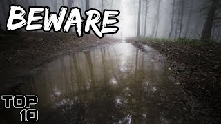 Top 10 Haunted Lakes You Should Never Swim In [upl. by Ttennej]