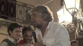 GRILLO E SGARBI A CEFALU 22102012 [upl. by Selassie]