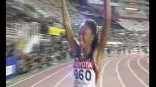 Allyson Felix  Osaka 2007 200m Final [upl. by Qidas903]