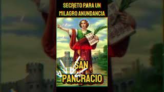 🔴 ORACIÓN a SAN PANCRACIO para el TRABAJO y DINERO 💸 Recibe un MILAGRO ECONÓMICO URGENTE 🙏✨ [upl. by Thekla]