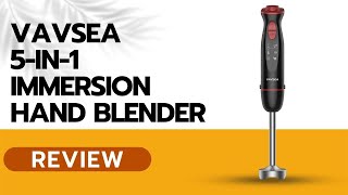 VAVSEA 1000W 5in1 Multifunction Immersion Hand Blender [upl. by Ylehsa]