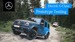 Electric GClass Prototype Testing [upl. by Bazluke251]