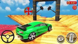 Car Driving amp Racing On Crazy Sky Tracks by CrAzy Games Android Gameplay HD [upl. by Fishback]