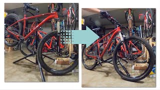 Specialized Fuse 275 Plus to 29er [upl. by Ytsanyd955]