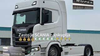 Zasto je Scania najskuplja Scania 500s Nova Scania nova tehnologija i jos manja potrosnja [upl. by Anujra]