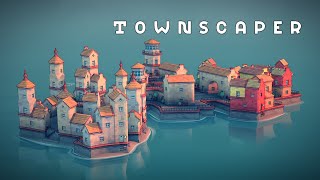 An INCREDIBLY Relaxing Game  Townscaper [upl. by Ronen460]