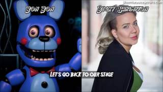 BonBon Voice Lines And Voice Actor FNAF Sister Location [upl. by Norling415]