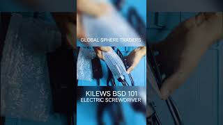 KILEWS BSD 101 electric screwdriver Global Sphere electronic screwdriver soldering [upl. by Reemas]