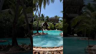 Chill vibes from The Nest Resort Zanzibar travel africa tanzania pool relax fyp beautiful [upl. by Siriso205]