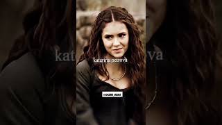 Katerina petrova or Katherine Pierce katherine fierce badass tvd elena dramamania nina ian [upl. by Iphlgenia]