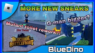 New SNEAKS  Gman model  Mutant rework  ST Blockade Battleground  BlueDino [upl. by Ailito]