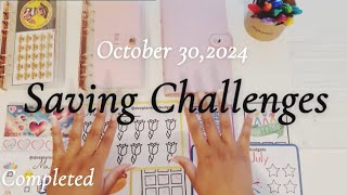 Saving Challenges  IM BACK again  October 30 2024 [upl. by Irby]