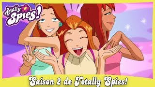 Saison 2 Épisode 3  Le Salon De Coiffure Maléfique  Totally Spies Français [upl. by Groot190]