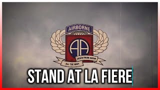 4 STAND AT LA FIERE Gates of Hell AIRBORNE DLC HARDCORE [upl. by Anitsrik]