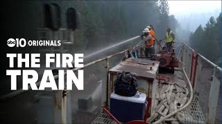 Rarely seen Fire Train helping battle Shasta County wildfire [upl. by Thibaud903]