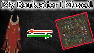 OSRSMy Bank after the MAX GRIND [upl. by Ardnama]