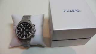 UhrReview Pulsar Sport XL PS6049X1 by httpwwwpulsaruhrende FULL HDGerman [upl. by Iddo363]