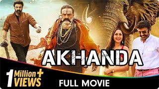 Akhanda  Hindi Dubbed Full Movie  Nandamuri Balakrishna Pragya Jaiswal Jagapathi Babu Srikanth [upl. by Wolgast447]