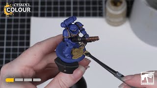 How to Base  Beginner  Warhammer Painting Essentials [upl. by Olfe]