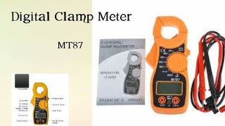 Digital Clamp Meter Review  Good item elecrical review measurement viralvideo video [upl. by Annasoh]