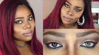 🍯👀  Delicious Honey Contact Lenses Review  Ft Desio Contact Lenses [upl. by Orfinger]