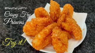 How To cook Crispy Fry Prawns  Fleur De Lys PTV [upl. by Fridell]